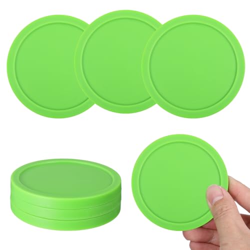 3 1/4 Inches Hockey Pucks, 6 Pcs Air Hockey Pucks Set Durable...