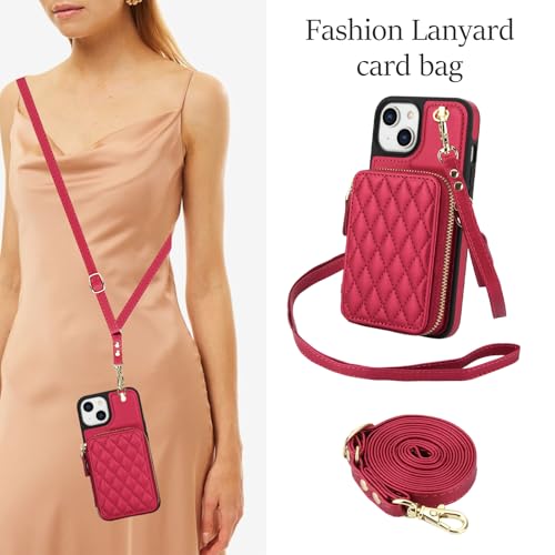 Coque iPhone 15 blocage RFID et étui portefeuille avec béquille