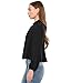 Madewell Womens Nayla Top, Jet Black, Small