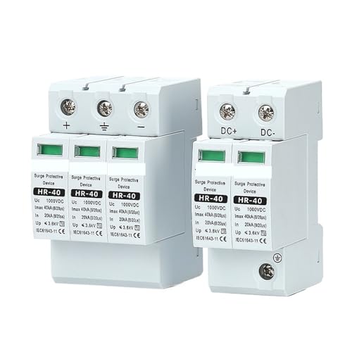 Parafoudre Solaire protégeant l'onduleur contre la foudre CC 500V