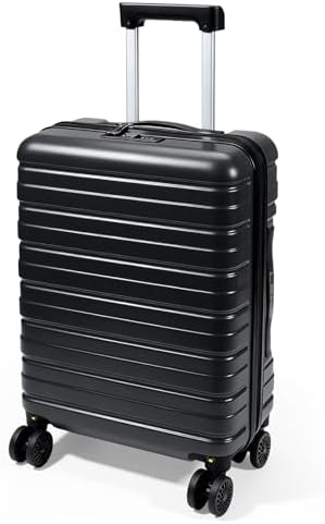 Lekesky Handgepäck Koffer 45x36x20cm | Trolley Handgepäck mit TSA Schloss und 4 Abnehmbaren Rollen, Leicht Hartschale für EasyJet(unter Sitz), Lufthansa, Eurowings