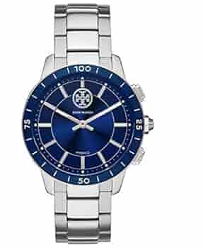 Tory Burch Collins TBT1206 Blue Dial Hybrid Silver