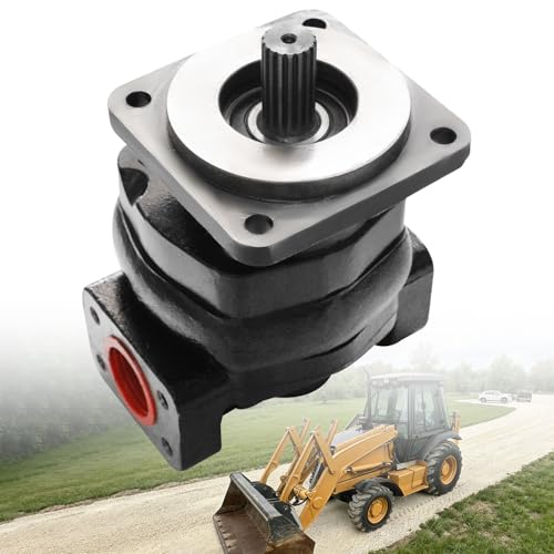 Image of 257953A1 Hydraulic Pump | Fits for Case 580M 580L 570MXT 570LXT Series 2 Backhoe New Holland LV80 U80# 47362917