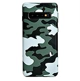 Velvet Caviar Case Compatible with Samsung Galaxy S10 - Cute Protective Phone Cases for Girls Women (Green Camo)