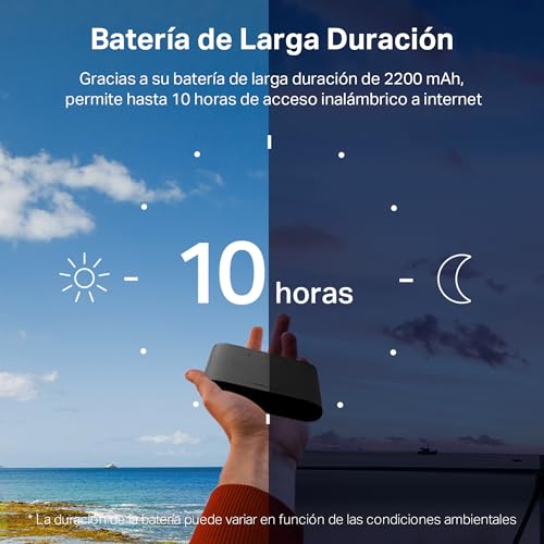Miniatura 6 de 2024 Neuvo Mercusys Mt110 - Router 4g Móvil, 4g Mi-Fi Lte Cat 4 150 Mbps, Batería De 2100 Mah, Conexión Hasta 10 Dispositivos, Play Y Plug Con Tarjeta Nano Sim