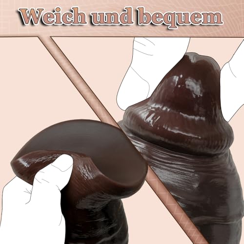 Leyuye-18-77cm-Dicker-Dildo-XXL-Anal-Dildo-mit-Saugnapf-Ohne-Hoden-Riesen-Realistischer-Dildo-Gross-Analplug-Anal-Expander-Big-Dildo-Realistisch-Penis-Sexspielzeug-fuer-Frauen-Maenner-Paare-Extrem-Sex