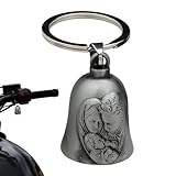 Genérico Loud Biker - Motorcycle Keychain Charm, 2.78 Inches Rider Protection with Weather Resistant Build, Travel Accessory with Compact Size, Blessing with Classic Style, Moto for Road Trips