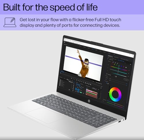 Image of HP 15.6 inch Touchscreen Laptop - FHD 1080p IPS Display - Intel Core 5 Processor - Wi-Fi 6 - Webcam - Windows 11 Home Copilot - w /Stylus (16GB RAM | 512GB PCIe SSD)