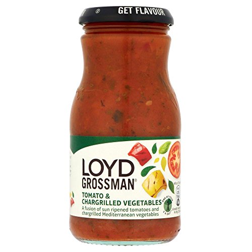 Loyd Grossman Tomato & Chargrilled Vegetables - 350g - Single Jar (350g x 1 Jar) image 2