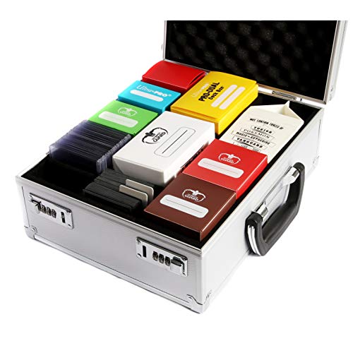 yugioh deck briefcase Amazon.com: Proijeut Card Deck Box with Portable Case, 6 Pack Clear  Commander Deck Box with 6 Dividers, Holds 600+ Double Sleeved Cards, Fit  for MTG, YuGiOh, TCG : Toys & Games main image 0