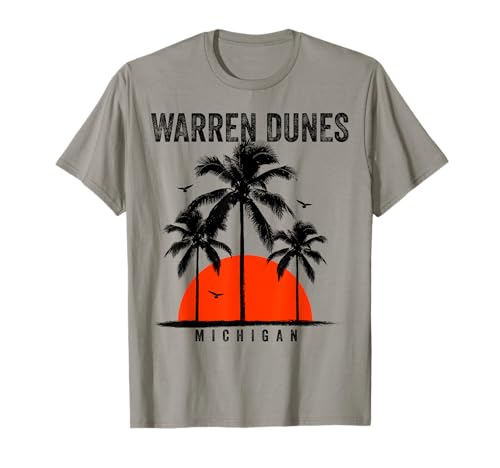 Michigan Warren Dunes Surfing Surfboarding T-Shirt