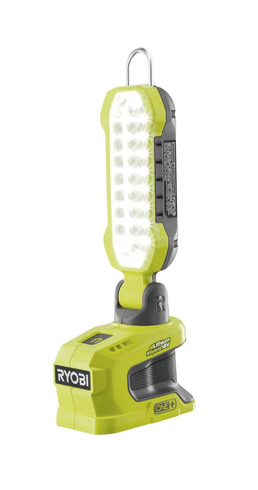 Lampe LED sans fil RYOBI pour l'éclairage de votre atelier et extérieur