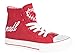 Krüger Damen Sneaker Glitter Toe Cap (36, rot)