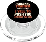 Motivierendes Fitnesscoaching Personal Trainer PopSockets PopGrip für MagSafe