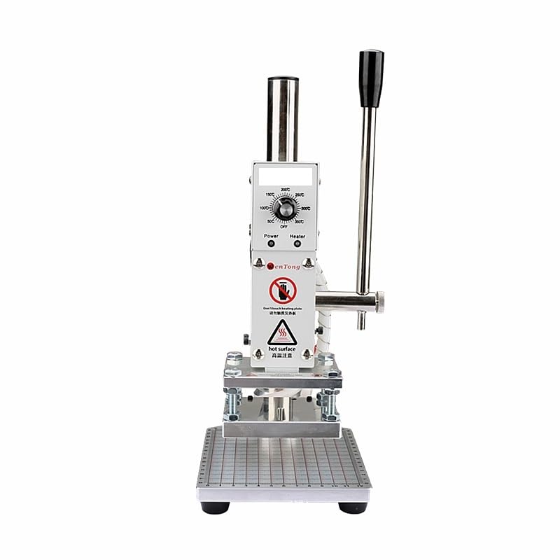 Machine à gaufrer manuelle pour cuir : alignement parfait sans rater vos marquages