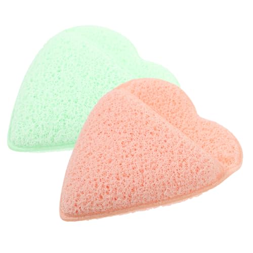 PATKAW 2 Piezas Guantes De Limpieza Piel Suave Para Tratamientos Faciales Almohadillas Exfoliantes Para La Cara Esponjas Soplo Depurador De Cara Bálsamo Desmaquillante