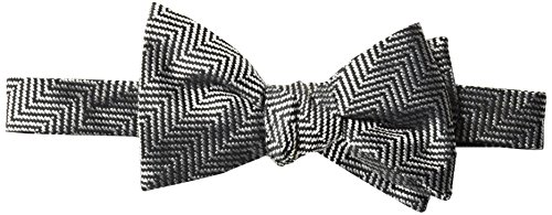 Dwyane Wade for The Tie Bar Men's The Confidential Bow Tie, Black, One Size