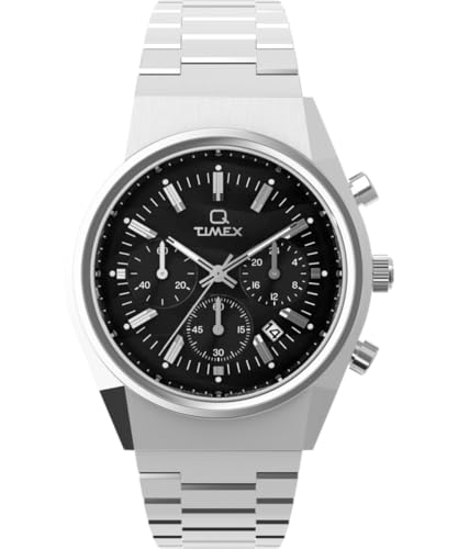 Chronographe homme Timex Q Falcon Eye montre élégante de bureau au quotidien