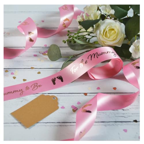 Ruban personnalisé avec nom texte pour cadeaux 13mm