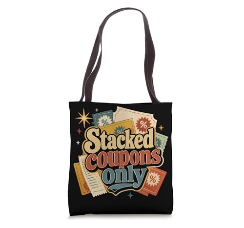 Couponing Coupon Stacked Coupons Only Couponer Couponers Tote Bag