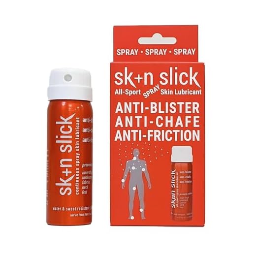 SKIN SLICK - Spray Antirozaduras Muslos Impermeable, Antifriccion Muslos, Protección Mientras Está Activo, Perfecto para Triatlón Traje de Neopreno, Desarrollado por TRISLIDE - 52ml