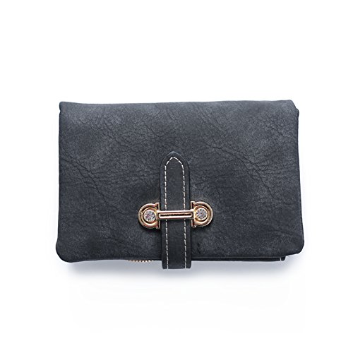 Portefeuille court compact pour dames afin de désencombrer votre sac