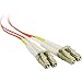 5M MULTIMODE 50/125 DUPLEX FIBER PATCH CABLE LC/LC