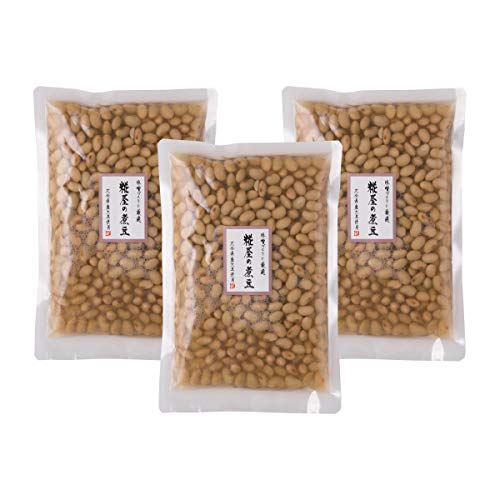 糀屋本店 味噌作り用 煮大豆 500g×3個 (大分県産 無添加 常温保存) お料理にも使える