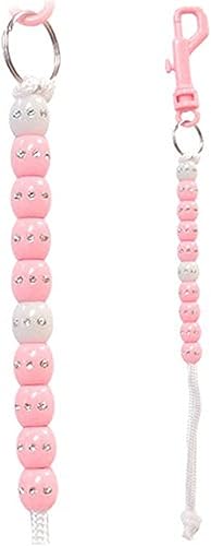 Contador de puntuación de cuentas de diamantes de imitación, rosa