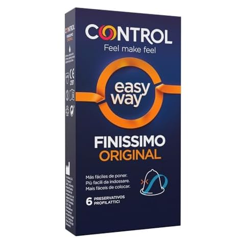 CONTROL Finissimo Easy Way Condoms, 6 Pack Cover
