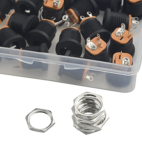 Conector DC Power Hembra 5.5x2.1mm 40 piezas miniatura 2