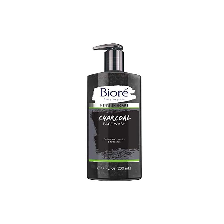 biore black charcoal face wash