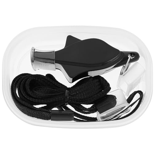 Silbato de acero inoxidable para árbitro y emergencia miniatura 1