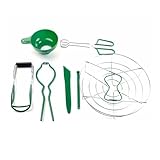 drburpily Kit de Mise en Conserve, 7 pièces en Acier Inoxydable, Bain-Marie/Autoclave, Pin...