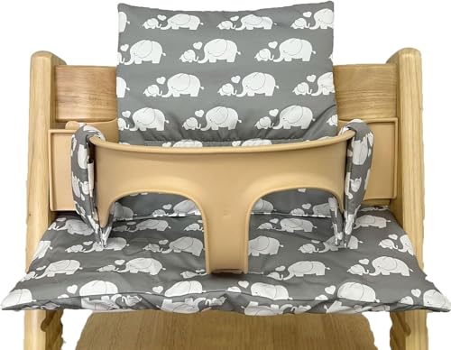 Housse de Coussin pour Stokke Tripp Trapp, Épaissie et douce Coussin Chaise Haute Bebe pour Stokke, Rembourrage pour Siège Bébé, Coussin de siège Doux, Accessoires de Chaise Haute (dx)