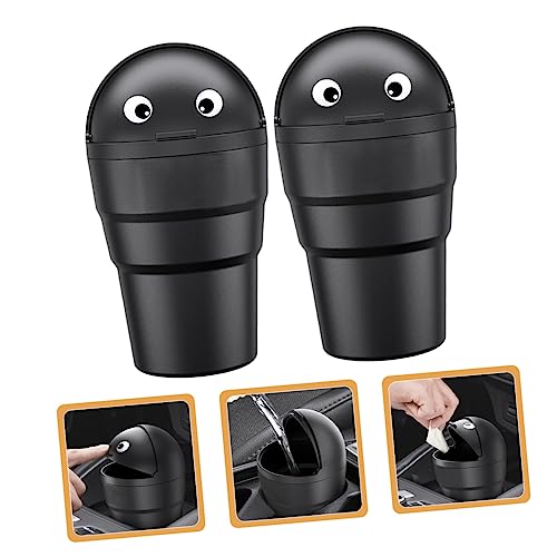 Mini poubelles de voiture PLAFOPE étanches et compactes contre les déchets de route - 3