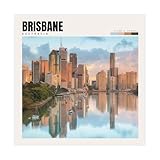 GQVCJSW Brisbane Australien-Poster, 
