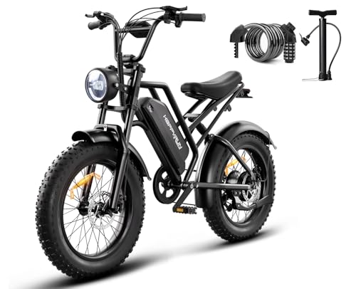 HAPPYRUN Electric Bike,1500W Peak,48V,18Ah E Bikes for Adults Electric 60+ Mile...
