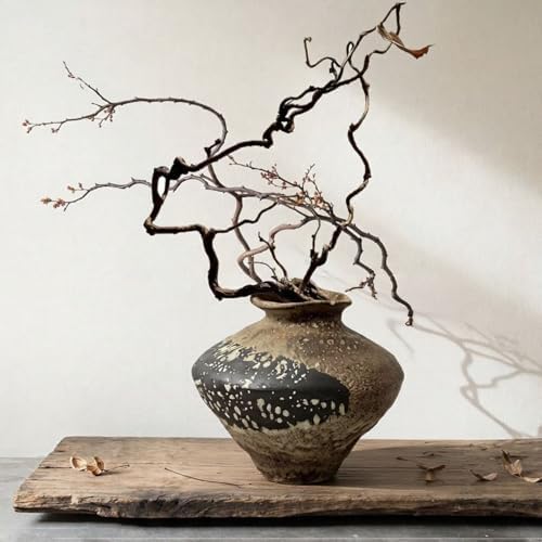 Rusty Vase,Rustic Ceramic Vase,Farmhouse Antique Pottery Vases,Wa...