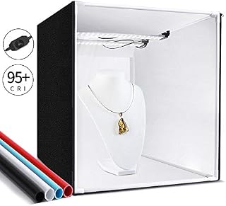 Travor Photo Studio Light Box 24 x 24 inch Dimmable Photography Lighting Shooting