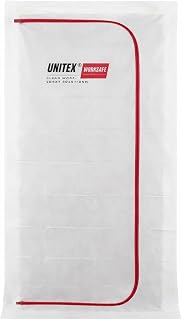 Staubschutztür 220x110 cm aus extrem starkem Spezialvlies – Reißfeste Bautür wiederverwendbar mit robustem Reißverschluss – Staubdichte Schmutzschleuse für Sanierung, Bau & Renovierung +KEIN IMPORT+