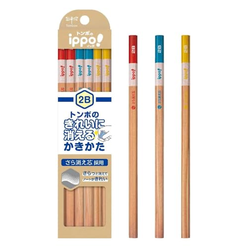 Tombow ippo(�C�b�|) ���ꂢ�ɏ����邩����������҂� �i�`������ 2B�y5�Z�b�g�z