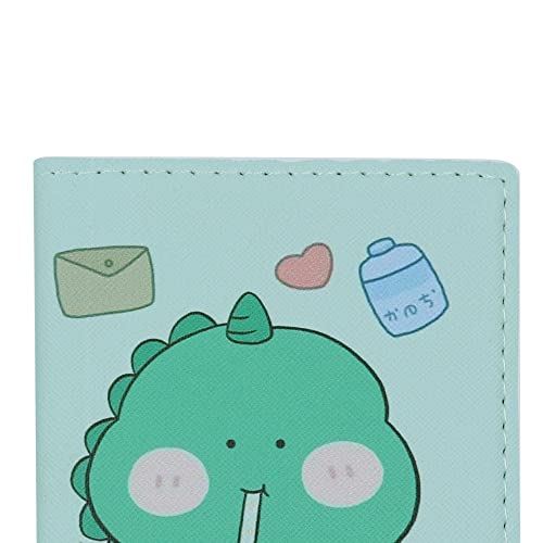 Cute Vegan Leather Passport Holder Cover Cartoon Dinosaur Unicorn One Pocket Passport Case Wallet For Kids Teens Adults #TOP1
