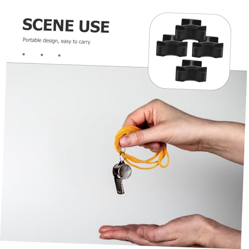 8 Piezas Clip Silbato de Dedos Portátil para Árbitro miniatura 4