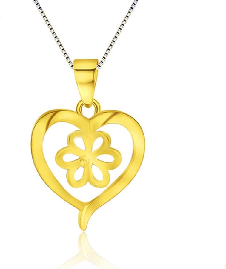 Heart Bail Pendants for Pearl Jewelry Making Sterling Silver/Gold Plated, Design Pendant Fitting for Fashion Jewelry