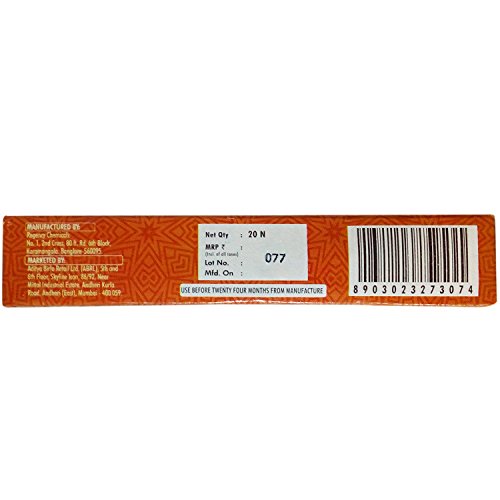 Image of Prarthana Dry Dhoop - Sandal, 20 Pieces Carton