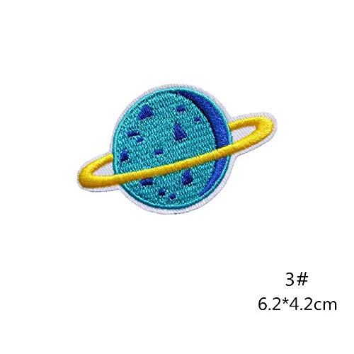 Bleuet De France Patch Patch/Écusson Brodé Planète Terre - Foto 11