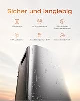 ECOFLOW STREAM Ultra 1,92kWh 0%VAT, Balkonkraftwerk mit Speicher, 4 MPPT 2800W Solareingang, 2300W Dual AC-Anschlüsse, All-in-One Stromspeicher mit Wechselrichter,21kWh Kapazität,6000 Zyklen,Plug&Play – Ansicht 7