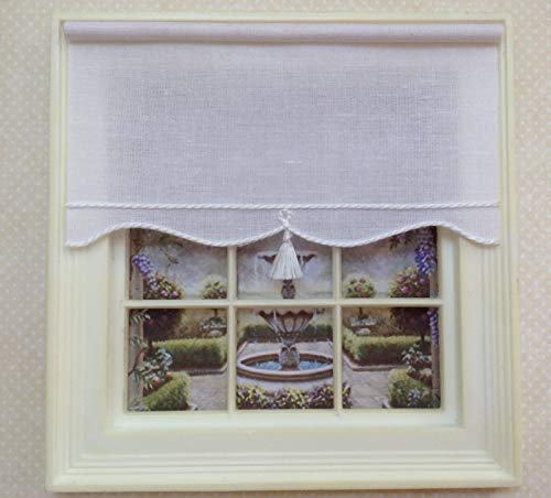 Dollhouse 1:12 Scale Miniature Blind, Blind For Dollhouse, Dollhouse Accessories, Dollhouse Shade 12th