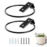 【Größe】Der topfhalter wand der an der Wand montierten Pflanzgefäße beträgt 11.5 cm, der Innendurchmesser 10.4 cm und es wird empfohlen, dass der Durchmesser des Blumentopfs 10.4 cm nicht überschreitet. Bitte bestätigen Sie die Größe vor dem Kauf！